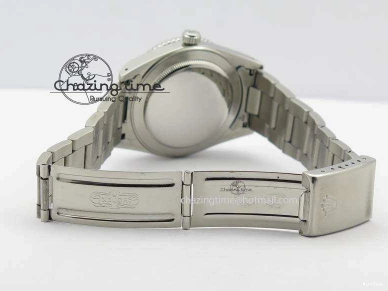 MiroTime 0421 ComfortFit Vintage 1680 Submariner No Date SS White Dial On SS Bracelet A 3855